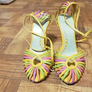Pair of yellow sandals